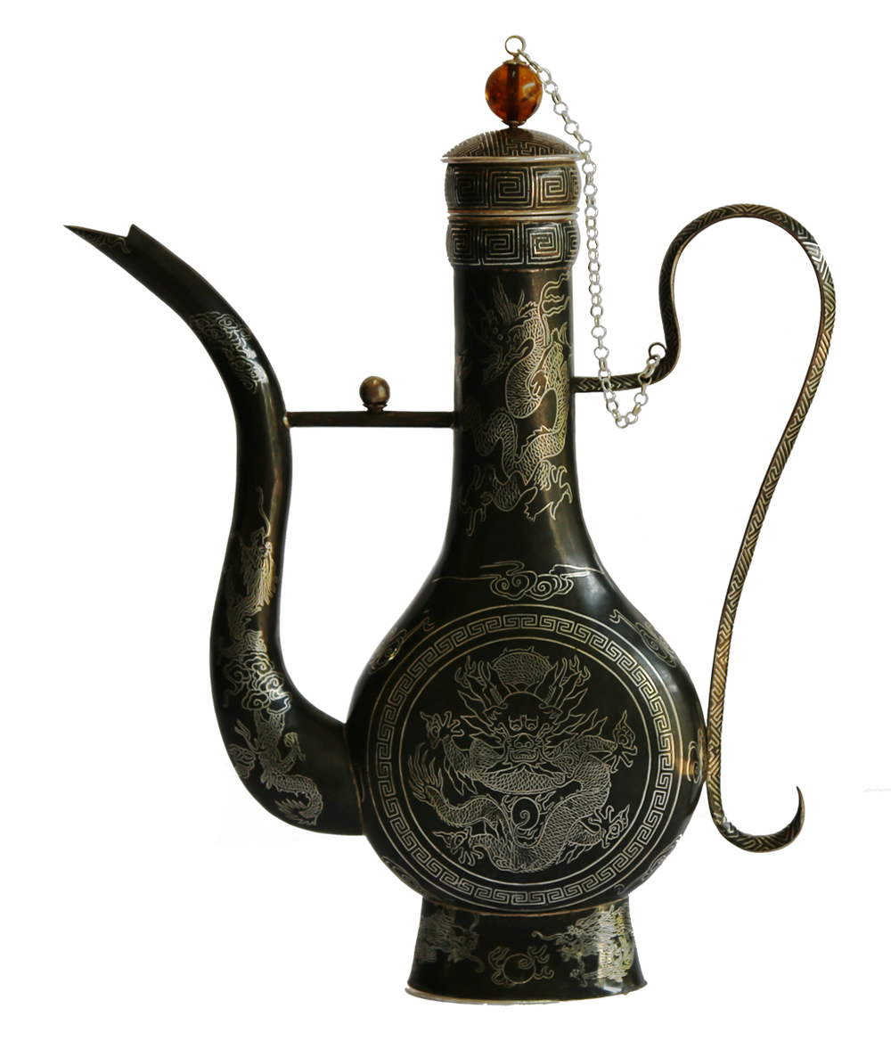 祥龙献瑞酒壶